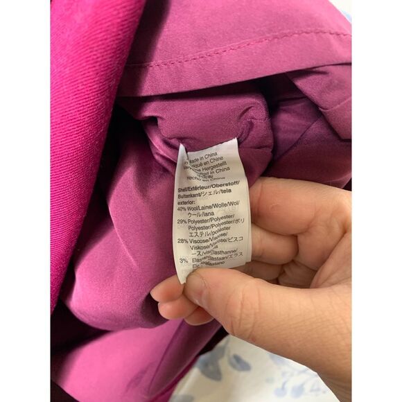 J. Crew Paper-bag Waist Wool Skirt Size 8 - Picture 5 of 7